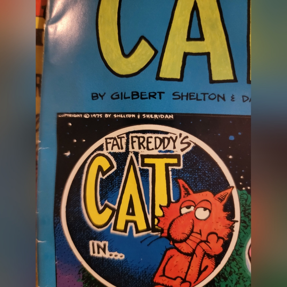 Fat Freddy's Cat Comic Book